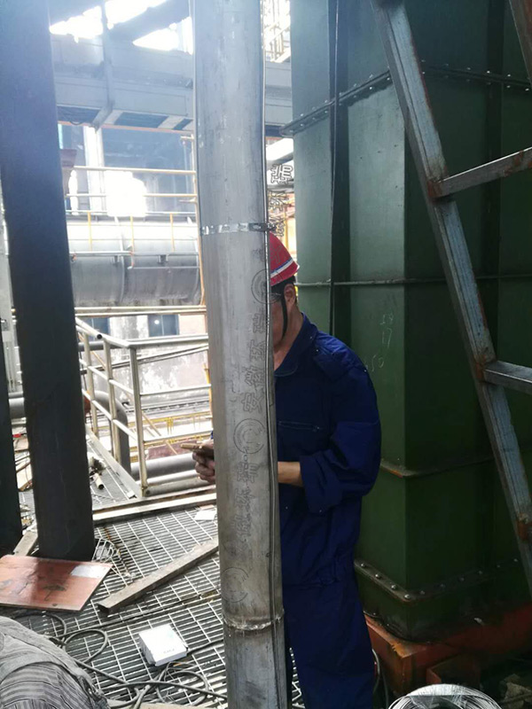 馬鋼股份煉焦總廠(chǎng)焦?fàn)t煙氣脫硫脫硝MI加熱電纜保溫工程