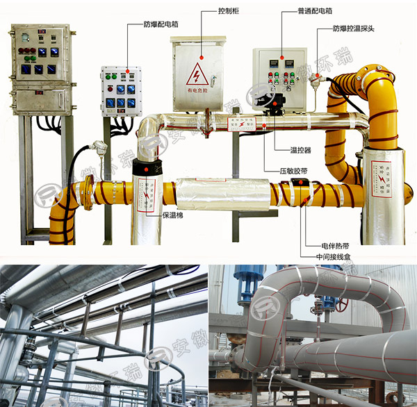 電伴熱系統和安裝圖